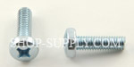 Bright Zinc Finish Machine Screws